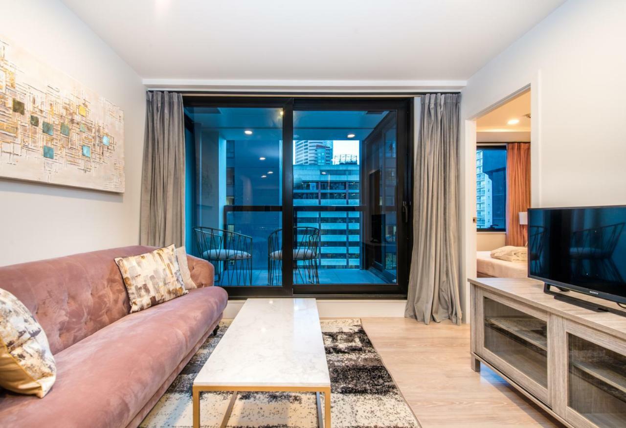 【Jht】Brand New, 2 Brm,Stylish,Opposite To Skytower Daire Auckland Dış mekan fotoğraf